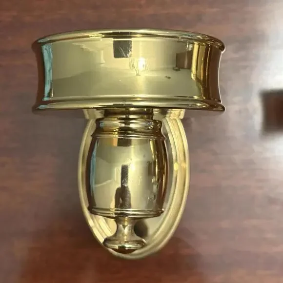 Ralph Lauren Home Brass Wall‎ Mounted Cup Holders Engraved RALPH LAUREN - Picture 3 of 15